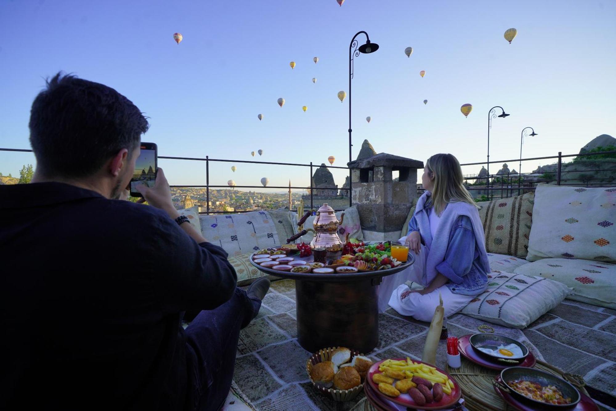 Cappadocia Secret Hill Cave Suites ギョレメ エクステリア 写真